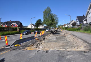 Tetting av vannlekkasjer i Rosenkrantzgata