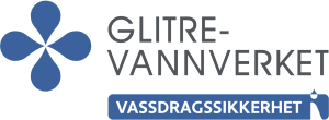 Bilde: Logo med Glitrevannverket og Vassdragssikkerhet